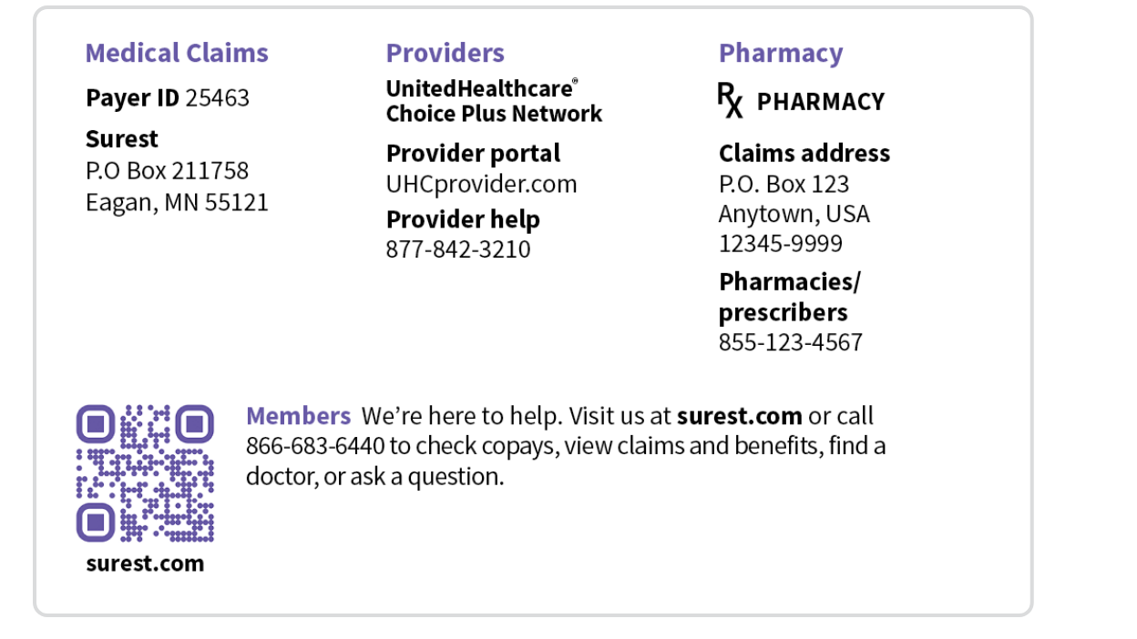 Surest Health Plan Information For Providers UHCprovider